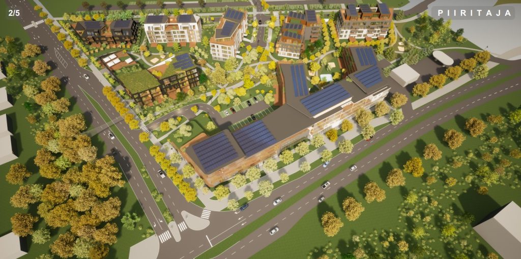 Paldiski mnt 108d, 118a (Paldiski mnt 108d, 118a) - Multi apartment, Other commercial - visualization