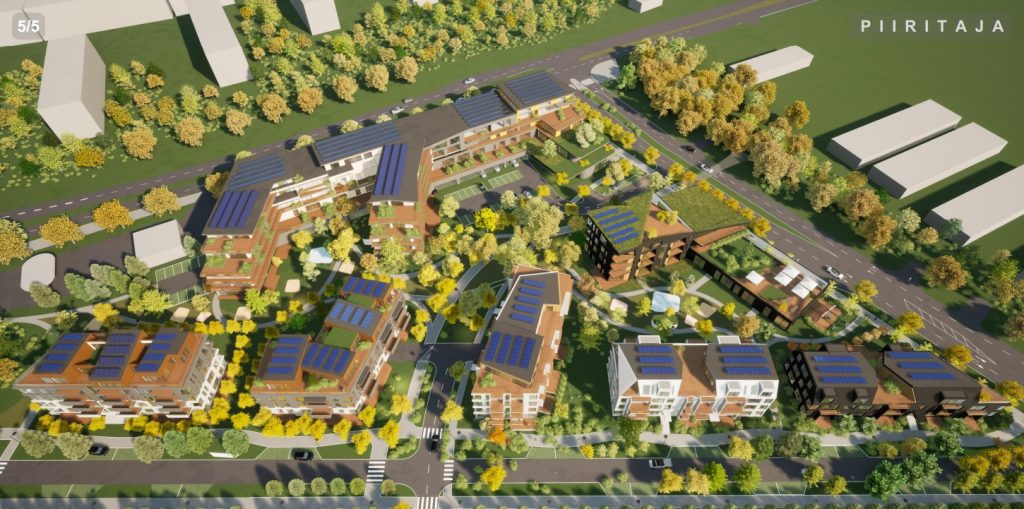 Paldiski mnt 108d, 118a (Paldiski mnt 108d, 118a) - Multi apartment, Other commercial - visualization