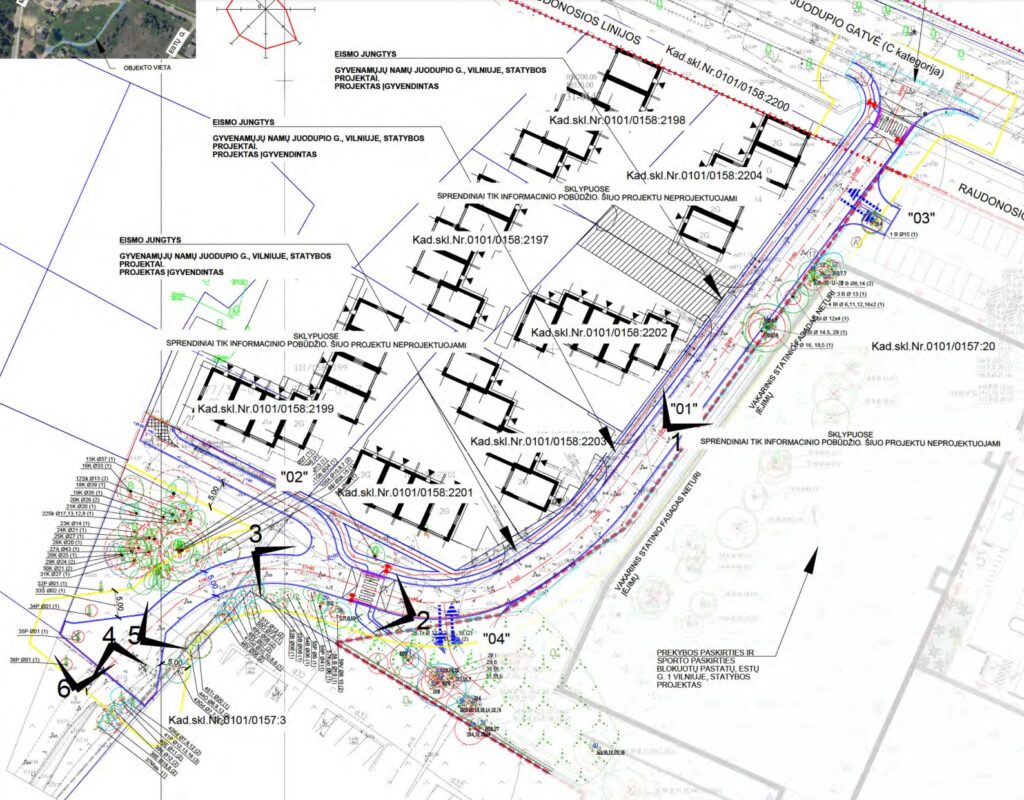 Osetinų g. (Juodupio g.) - Street - visualization