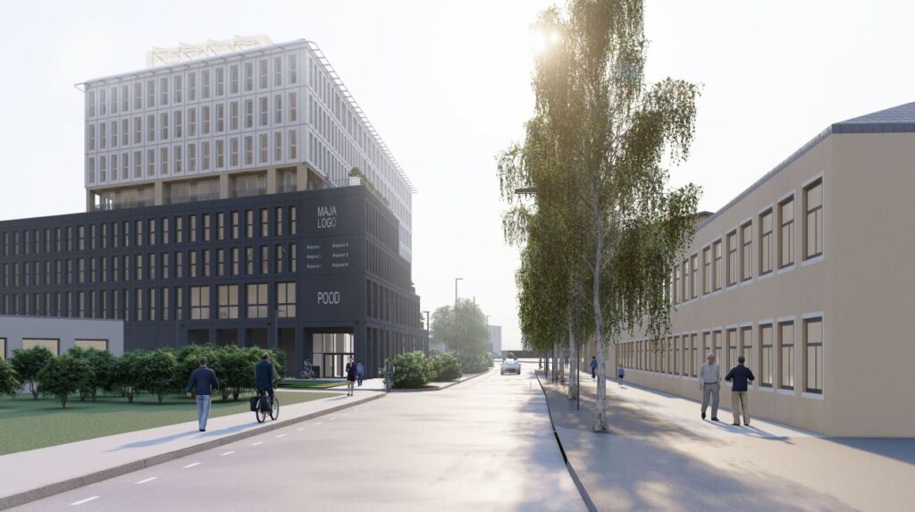 Saku 15 (Saku 15) - Food services, Food store, Hotel, Office center, Other commercial - visualization