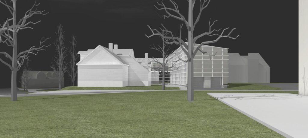 Naujasis Žvėrynas (Sėlių g. 2) - Office center - visualization