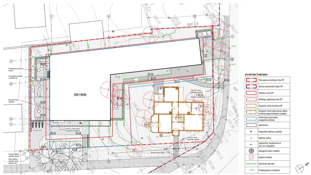 Naujasis Žvėrynas (Sėlių g. 2) - Office center - visualization