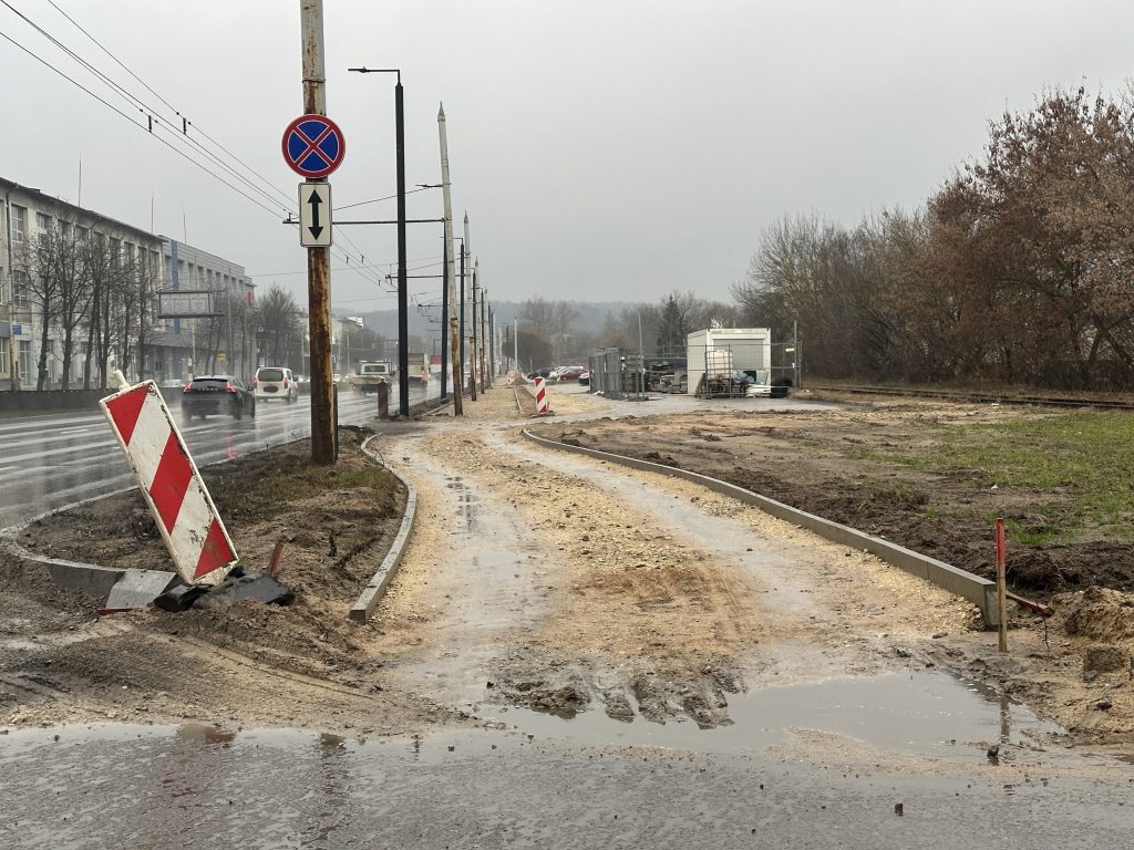 Savanorių pr. (nuo Elektrinės g. iki Titnago g.) dviračių takas (Savanorių pr.) - Bike path - construction photos