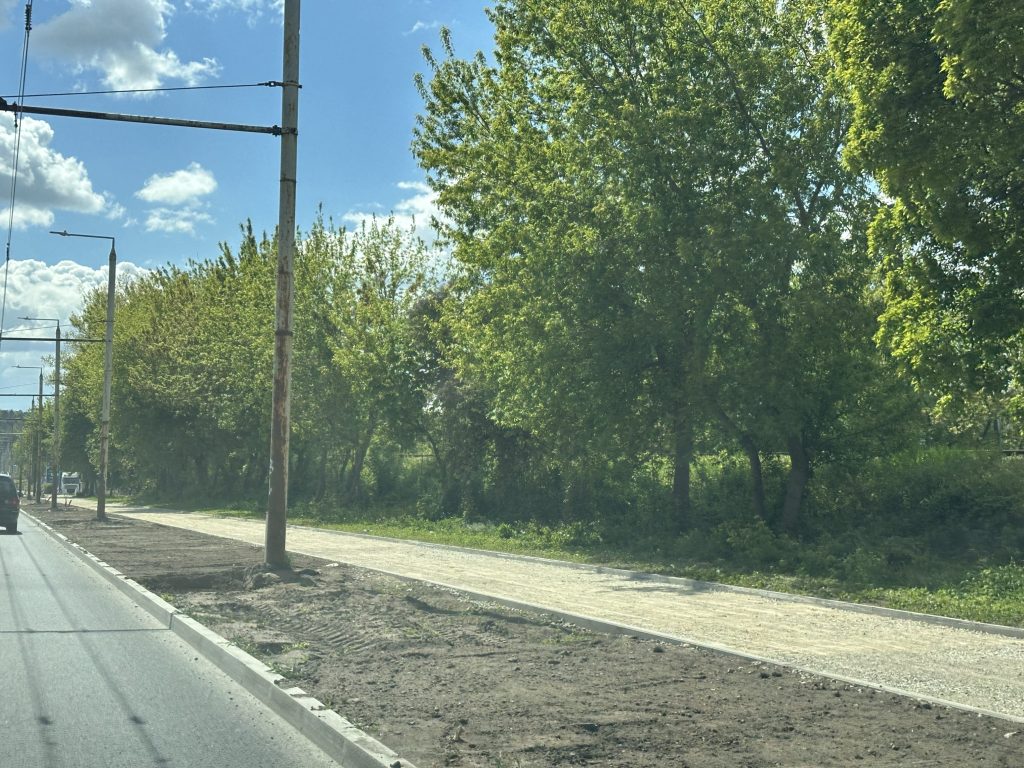 Savanorių pr. (nuo Elektrinės g. iki Titnago g.) dviračių takas (Savanorių pr.) - Bike path - construction photos