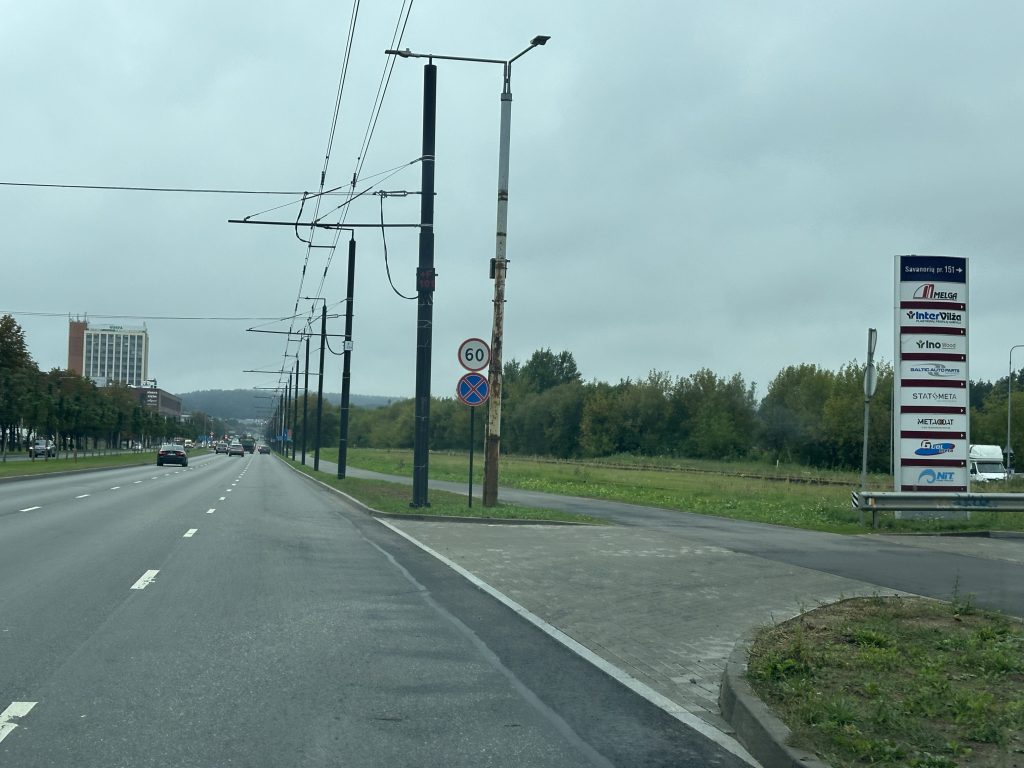 Savanorių pr. (nuo Elektrinės g. iki Titnago g.) dviračių takas (Savanorių pr.) - Bike path - construction photos