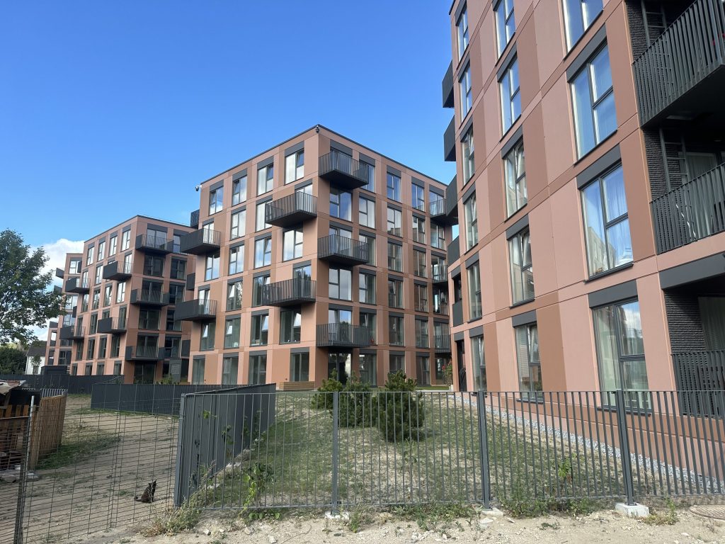 Vilnelės skverai 2 etapas (Manufaktūrų g. 7) - Multi apartment - construction photos