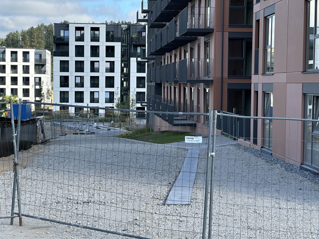 Vilnelės skverai 2 etapas (Manufaktūrų g. 7) - Multi apartment - construction photos