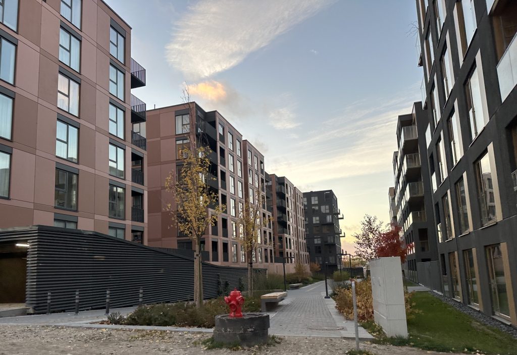 Vilnelės skverai 2 etapas (Manufaktūrų g. 7) - Multi apartment - construction photos