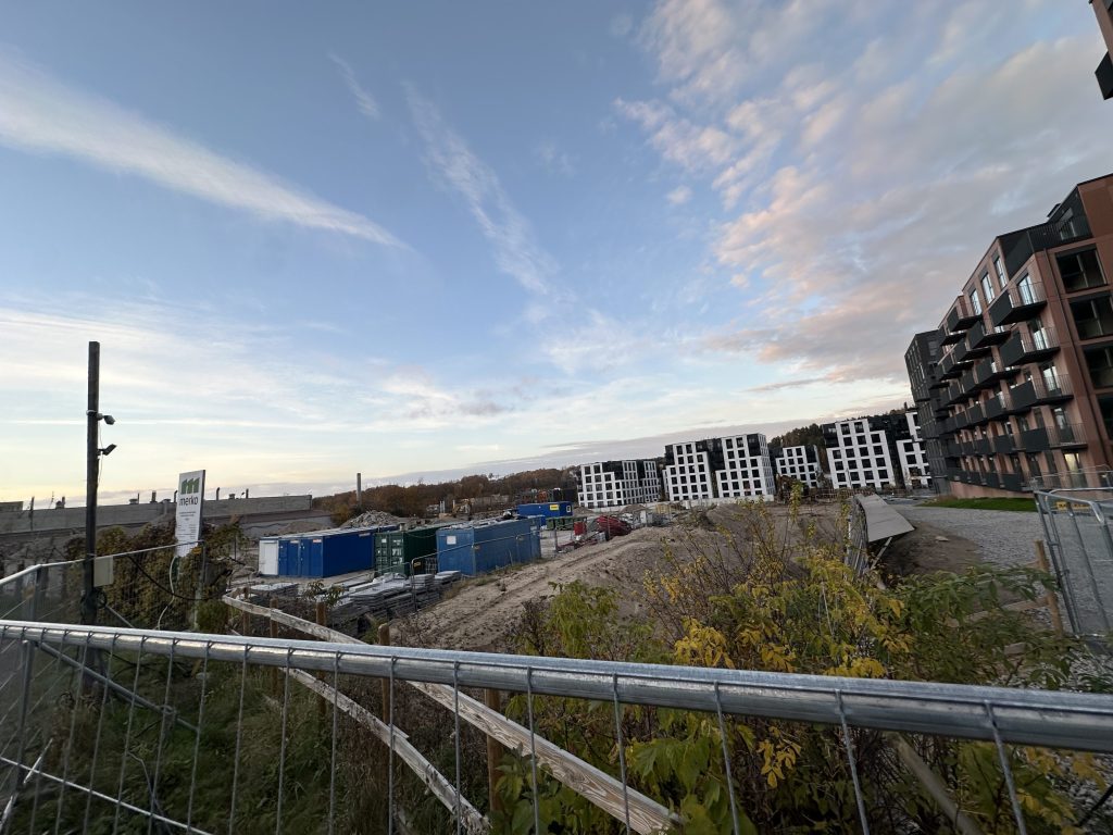 Vilnelės skverai 4 etapas (Manufaktūrų g. 7) - Multi apartment - construction photos