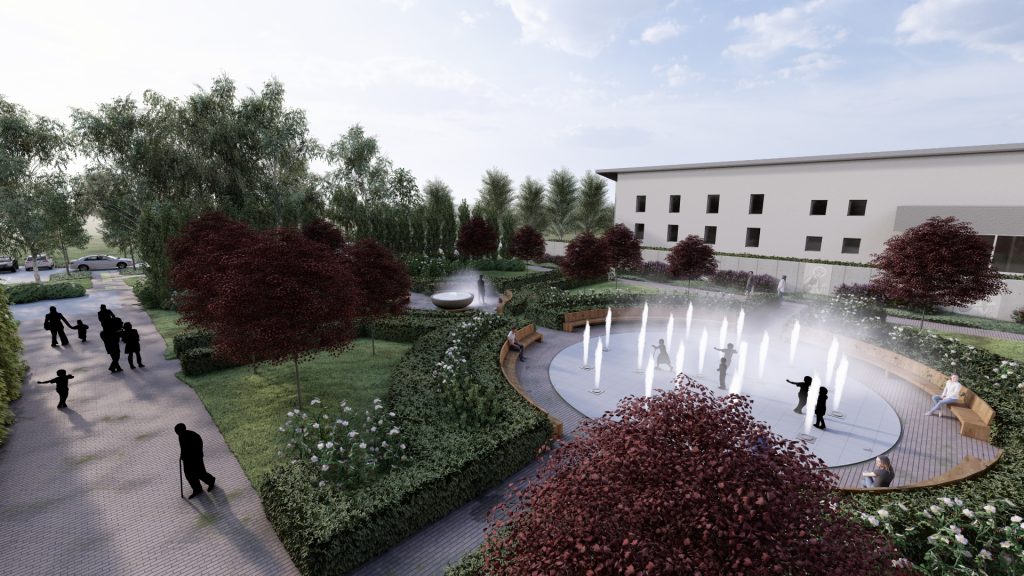 Šv. Juozapo bažnyčios skveras (Tolminkiemio g. 4) - Square - visualization