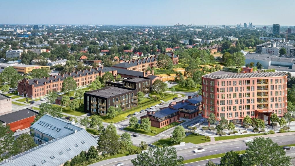 Park Tondi (A. H. Tammsaare tee 56) (A. H. Tammsaare tee 56) - Office center - visualization