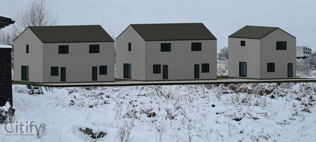 Bernatonių g. 34 (Bernatonių g. 34) - Row housing - visualization