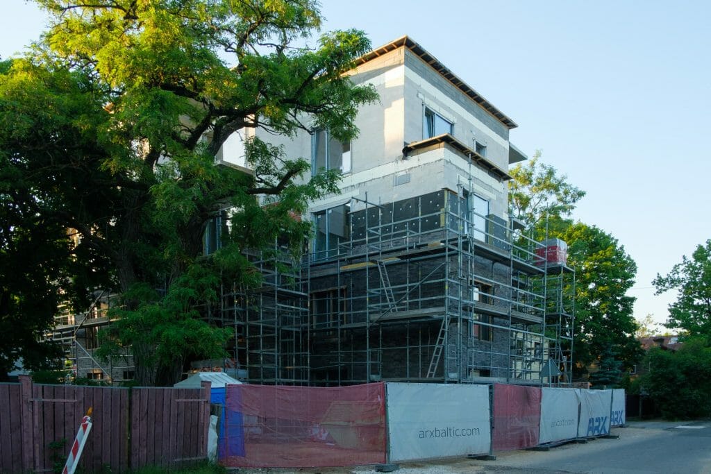 Kaukāza 14 (Kaukāza iela 14) - Multi apartment - construction photos