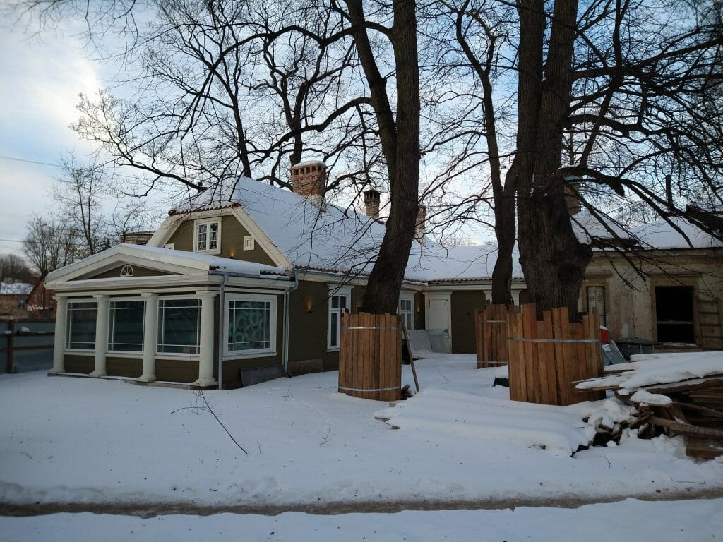 Hāmaņa muiža (Slokas iela 41A) - Cultural center - construction photos