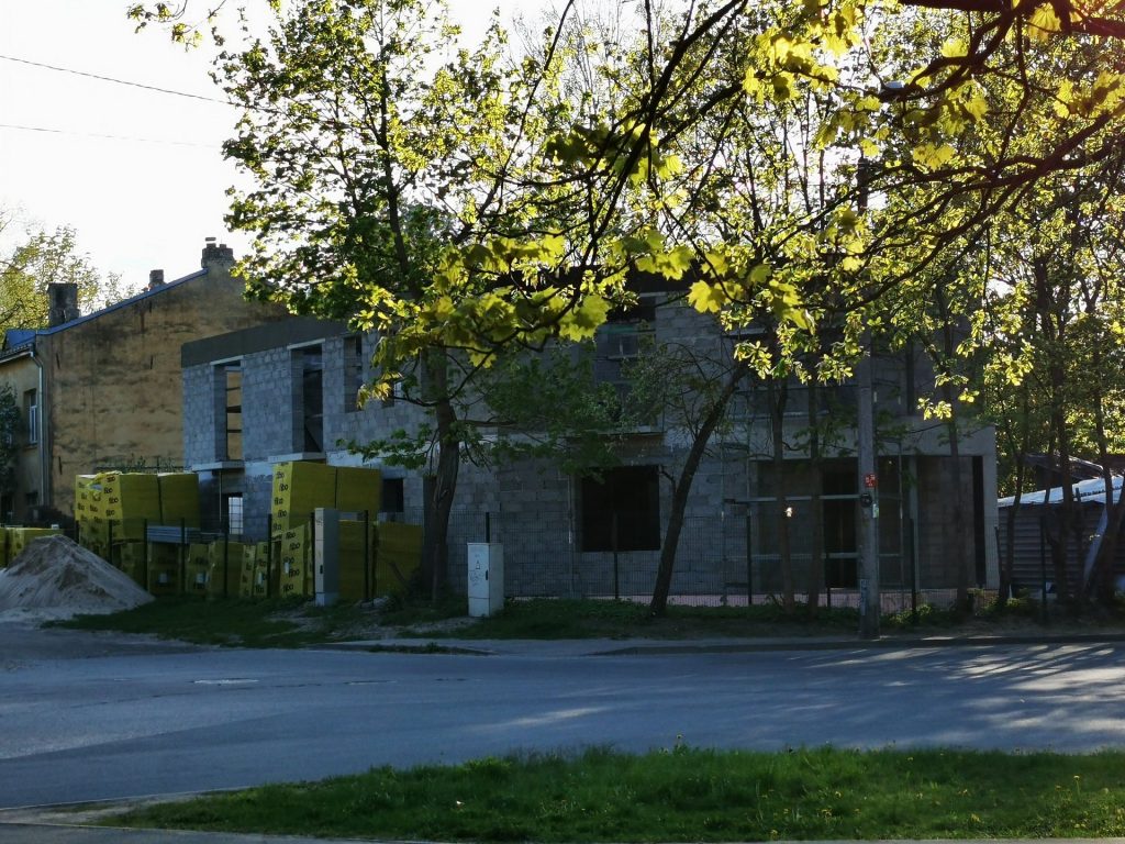 Stērstu nami - 1. kārta, 1. ēka (Stērstu iela 15A) - Daudzdzīvokļu nams - būvdarbu attēli