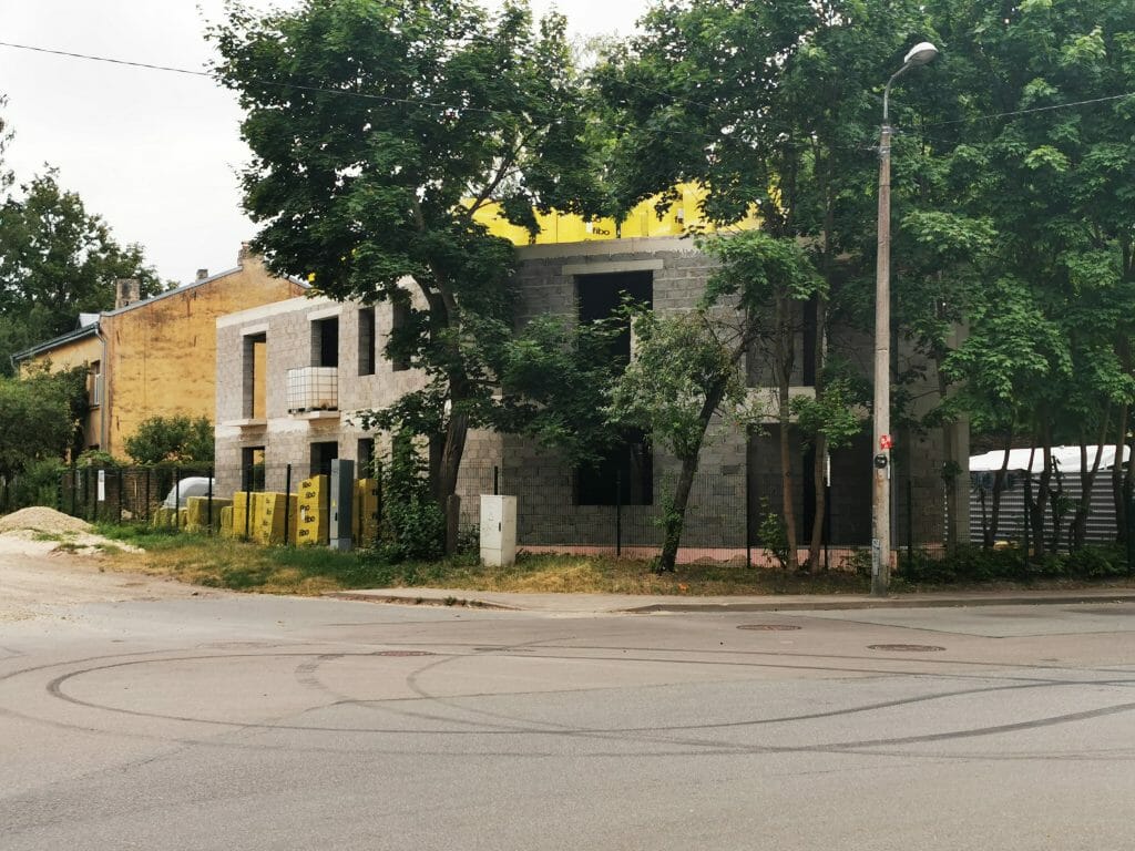 Stērstu nami - 1. kārta, 1. ēka (Stērstu iela 15A) - Daudzdzīvokļu nams - būvdarbu attēli