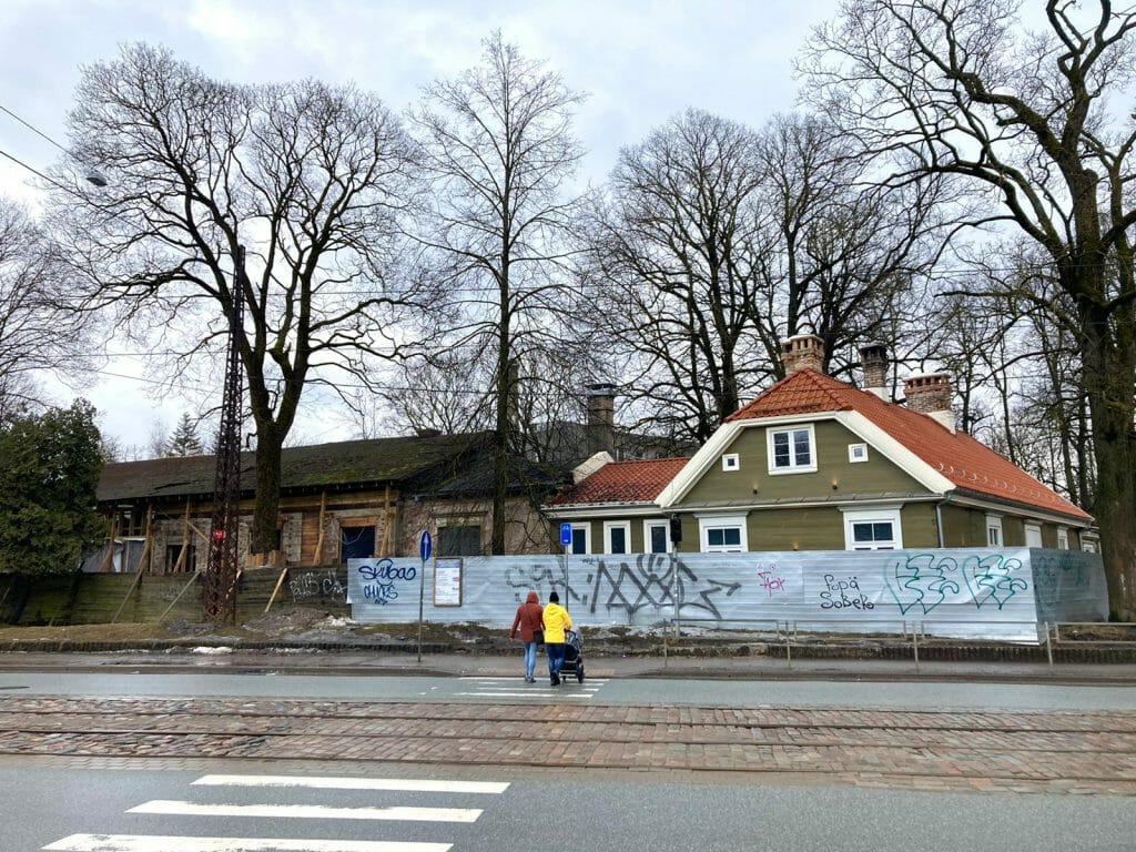 Hāmaņa muiža (Slokas iela 41A) - Cultural center - construction photos