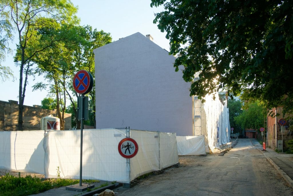 Katrīnas pagalms (Katrīnas dambis 6, Piena iela 2, 4) - Daugiabutis - statybų nuotraukos