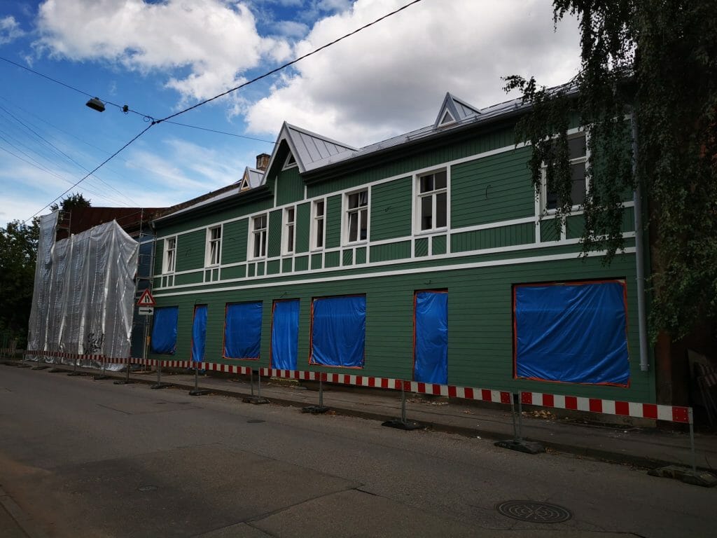 Katrīnas pagalms (Katrīnas dambis 6, Piena iela 2, 4) - Daugiabutis - statybų nuotraukos