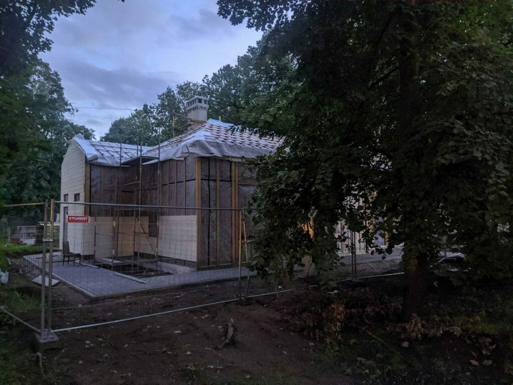Hāmaņa muiža (Slokas iela 41A) - Cultural center - construction photos