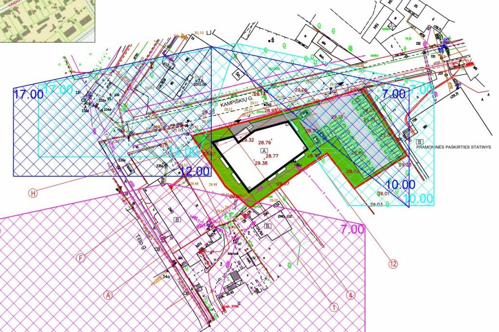 Naujoji Panemunė (Kampiškių g. 2D) - Multi apartment - visualization