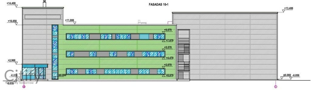 Eksperimentinės elektrinio autobuso gamybos laboratorijos (Kretainio g. 6) - Research and development - visualization