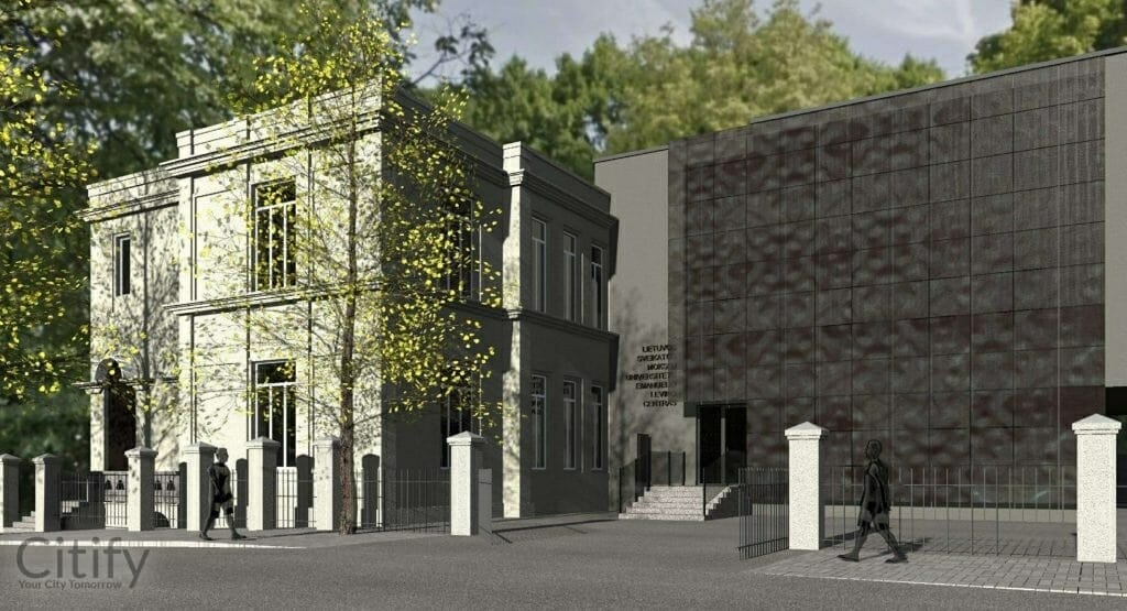 LSMU Emanuelio Levino centras (V. Putvinskio g. 14) - Cultural center - visualization