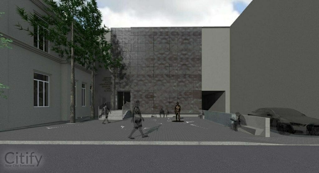 LSMU Emanuelio Levino centras (V. Putvinskio g. 14) - Cultural center - visualization