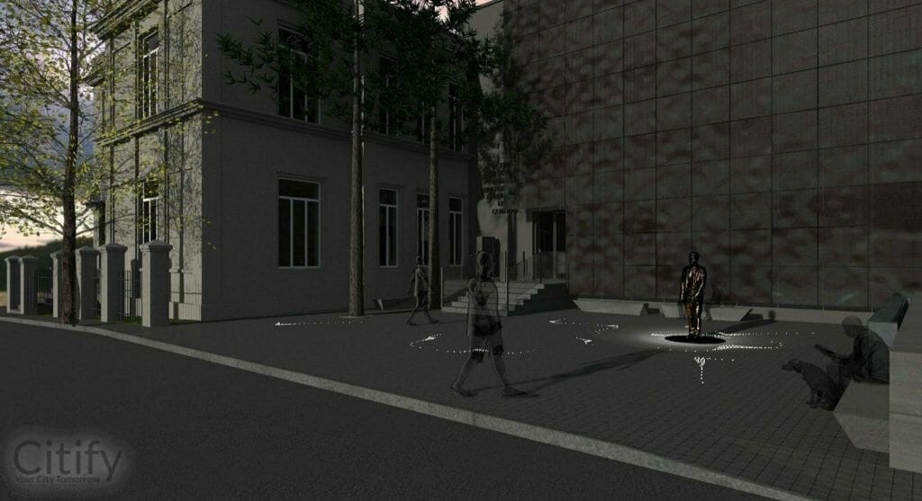 LSMU Emanuelio Levino centras (V. Putvinskio g. 14) - Cultural center - visualization