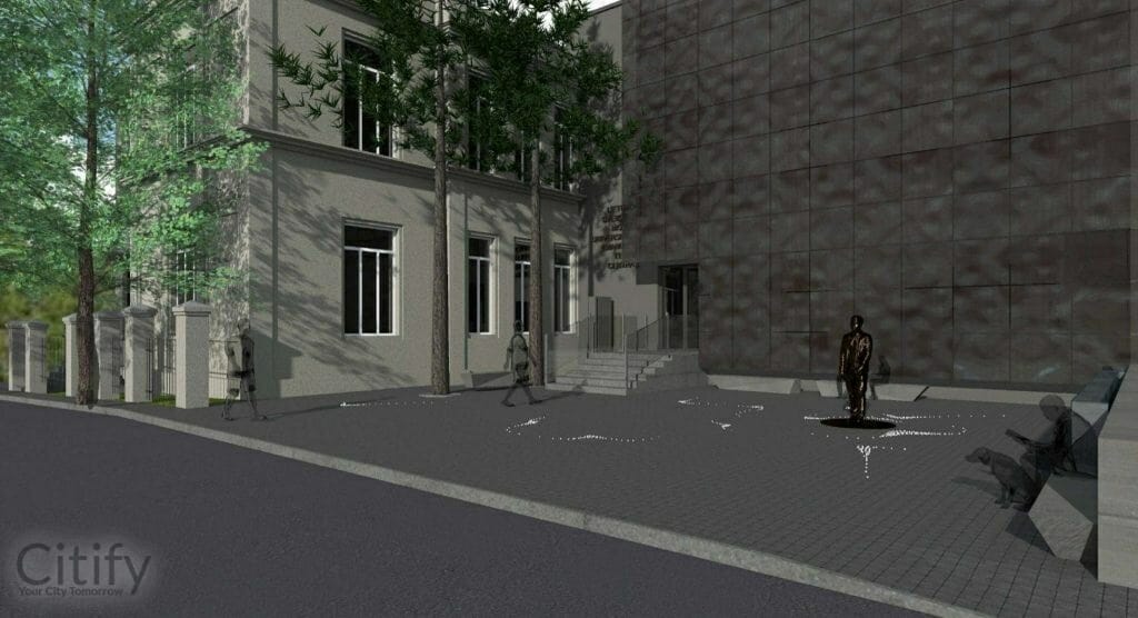 LSMU Emanuelio Levino centras (V. Putvinskio g. 14) - Cultural center - visualization