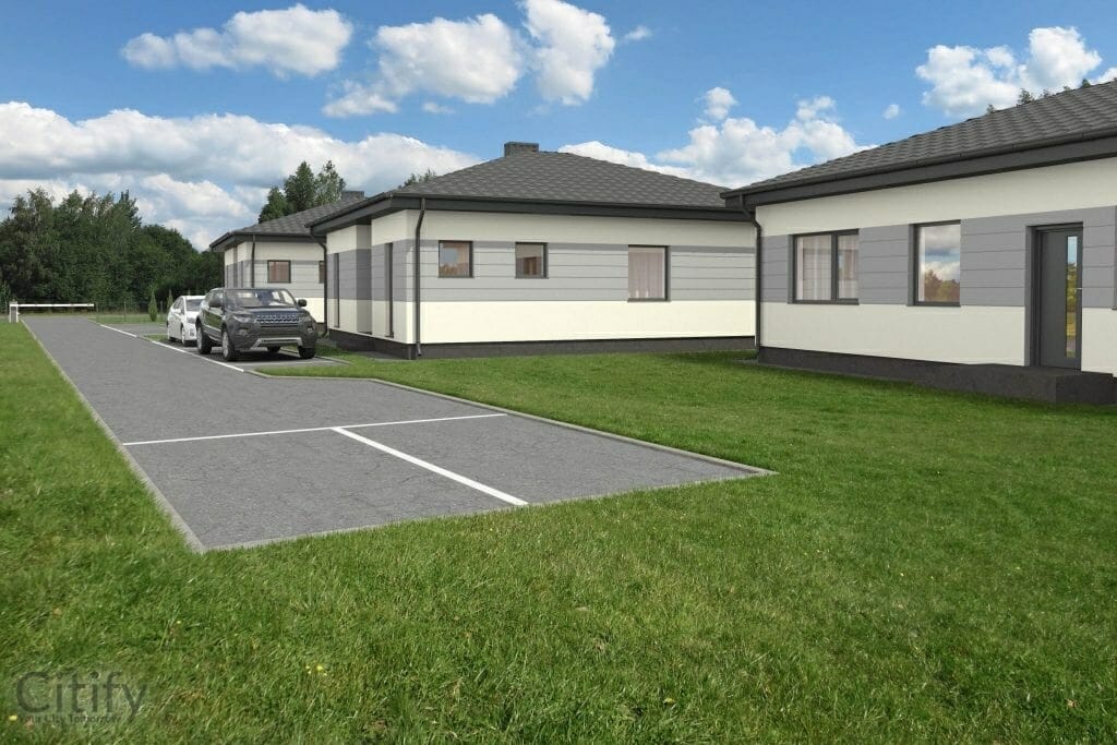 Lapkalnio g. 18 (Lapkalnio g. 18) - Private house community - visualization