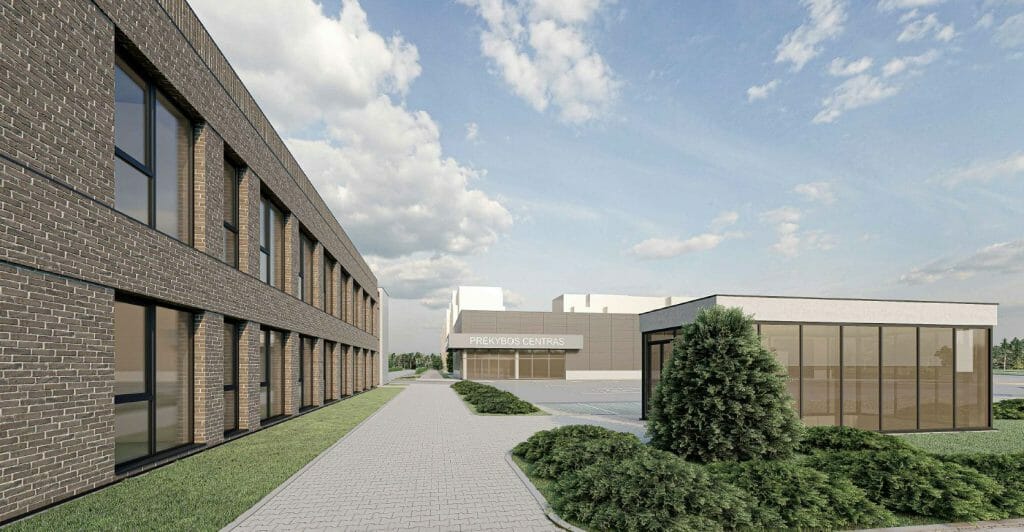 Laukininkų g. 15 (Laukininkų g. 15) - Hospital, Shopping center - visualization