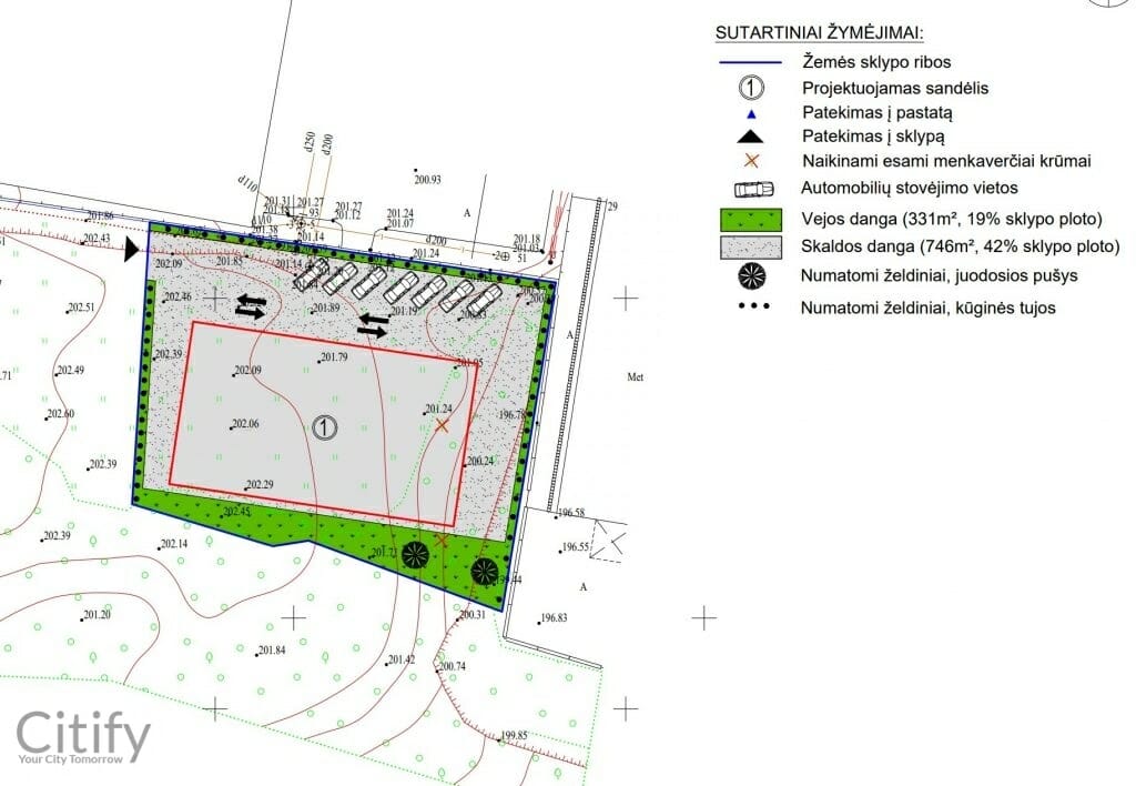 Meistrų g. 8C (Meistrų g. 8C) - Warehouse / Distribution center - visualization