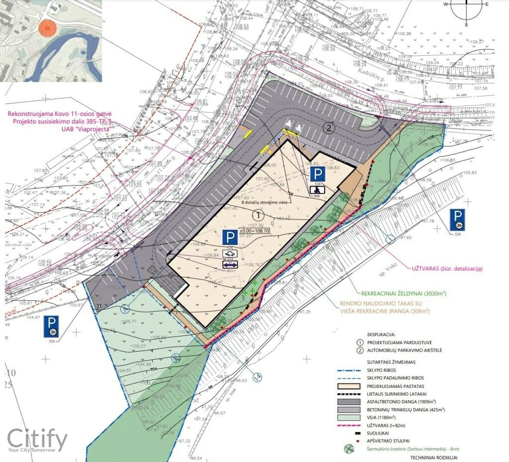 Norfa Kovo 11-osios g. 71 (Kovo 11-osios g. 71) - Food store - visualization