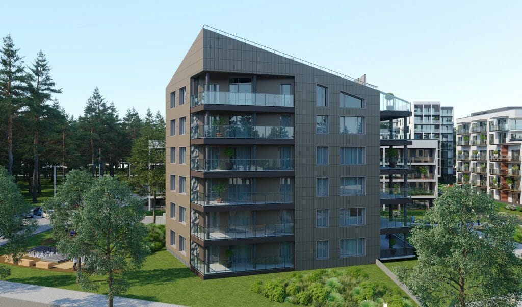 Piliamiestis 5 etapas (Brastos g. 22B, 22C, 22D) - Multi apartment - visualization