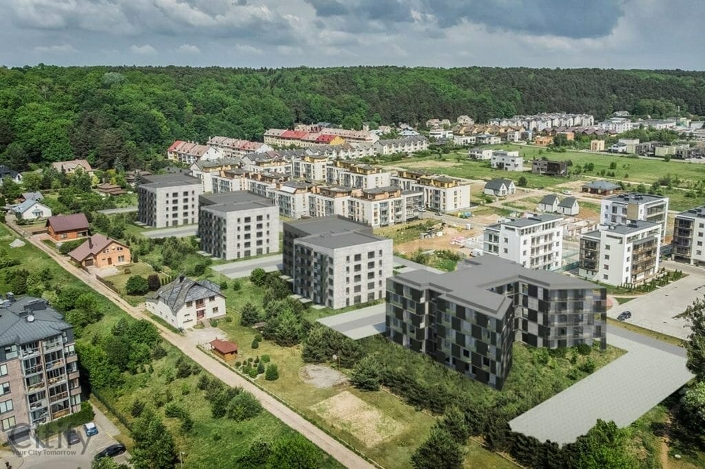 Pušų apartamentai 4 etapas (Raudondvario pl. 288K) - Daudzdzīvokļu nams - vizualizācija