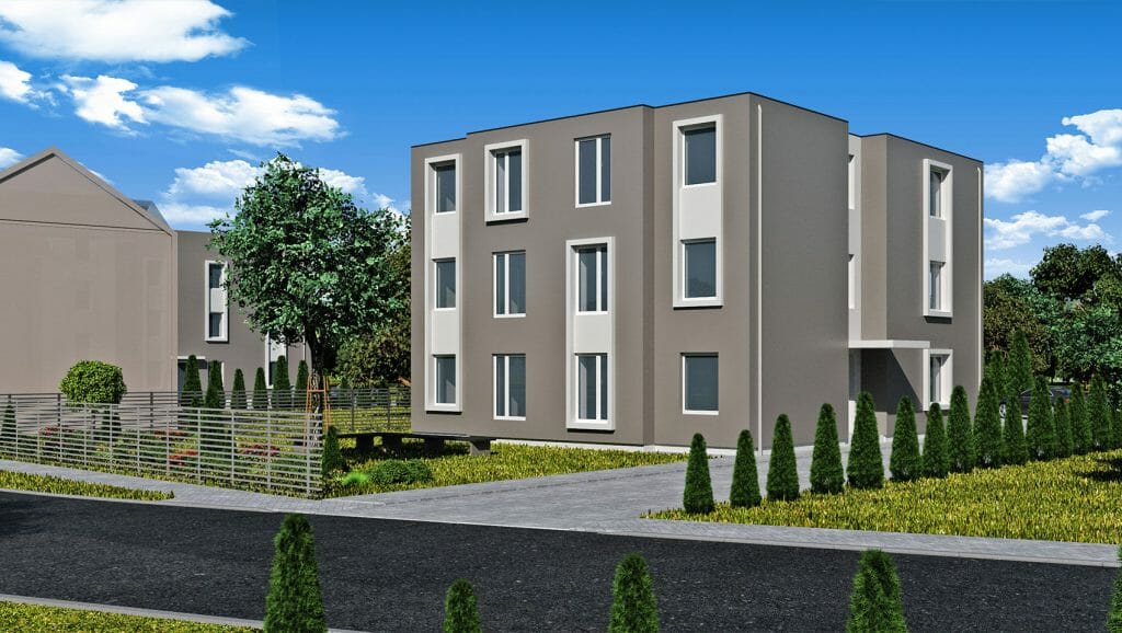 Stērstu nami - 2. kārta, 2. ēka (Stērstu iela 13C) - Multi apartment - visualization