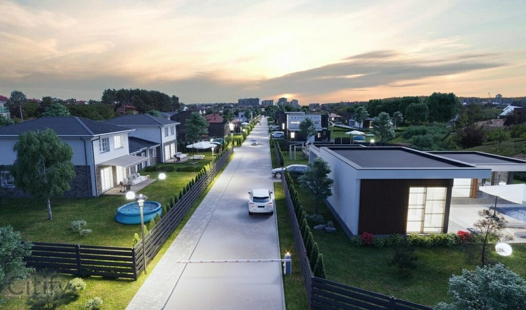 Svajonių krantai (Gulbių g.) - Land plots - visualization