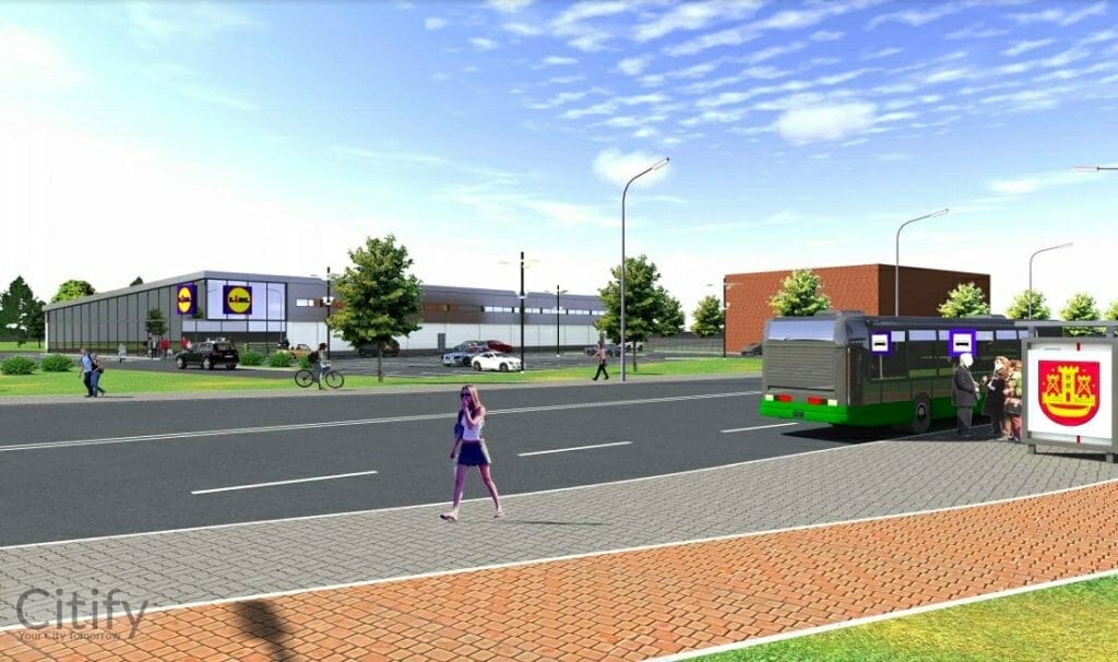 LIDL Tilžės g. (Tilžės g. 56B) - Food store - visualization