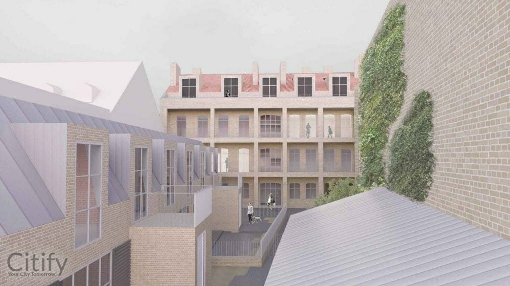 Užupio g. 28 (Užupio g. 28) - Multi apartment - visualization