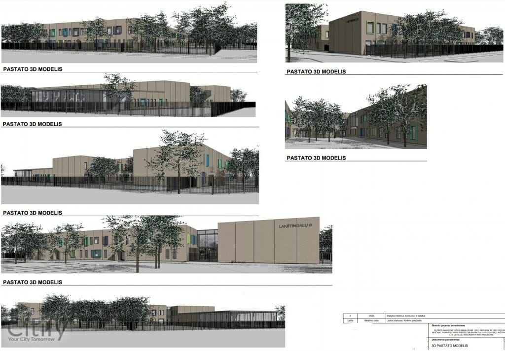 Vaikų darželis ir reabilitacijos centras Lakštingalų g. 9 (Lakštingalų g. 9) - Hospital, Primary and secondary education - visualization