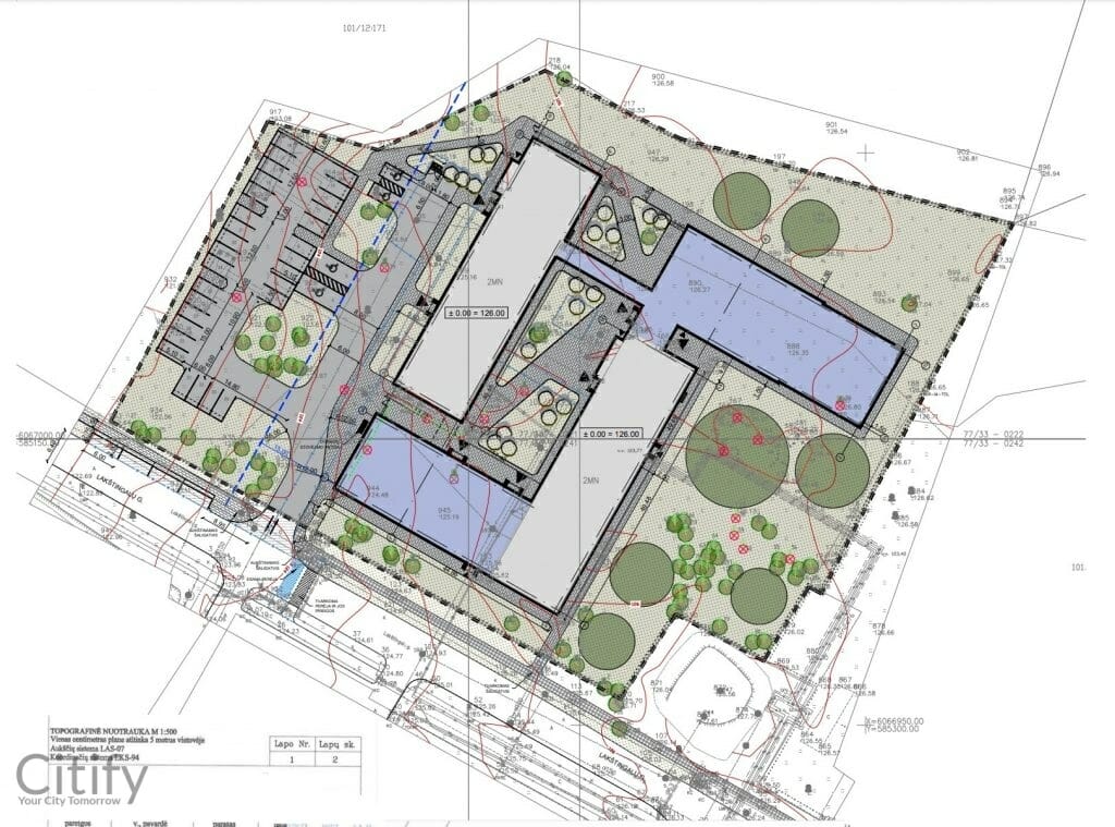 Vaikų darželis ir reabilitacijos centras Lakštingalų g. 9 (Lakštingalų g. 9) - Hospital, Primary and secondary education - visualization