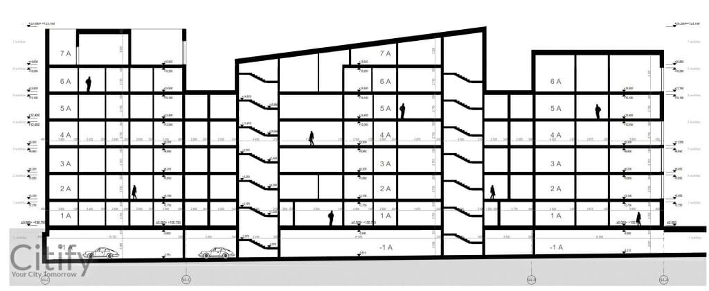 reVINGIS Art Space (Geležinio Vilko g. 2) - Multi apartment - visualization