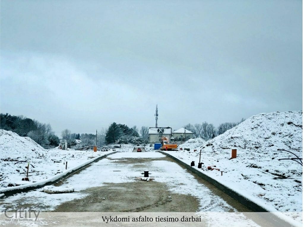Svajonių krantai (Gulbių g.) - Land plots - construction photos
