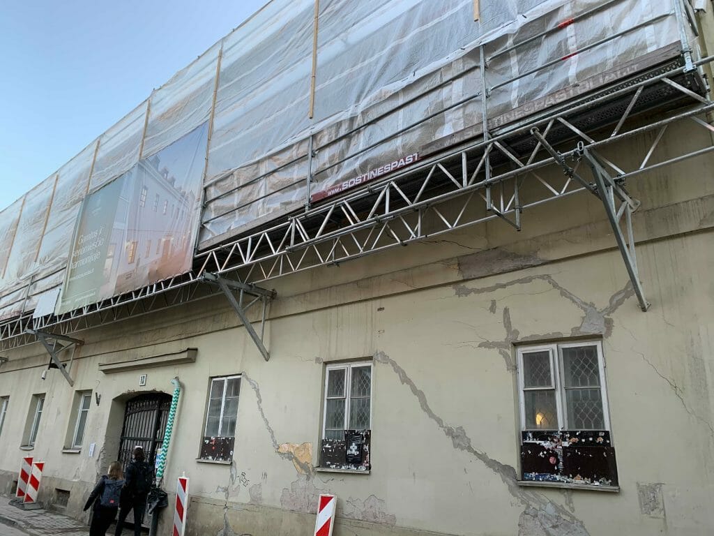 Totorių sodas (Totorių g. 13) - Multi apartment - construction photos