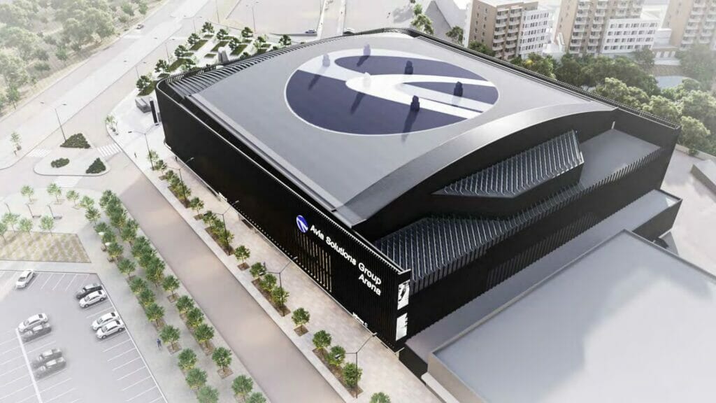 Avia Solutions Group arenos rekonstrukcija (Ozo g. 14) - Spordikeskus - visuaalne