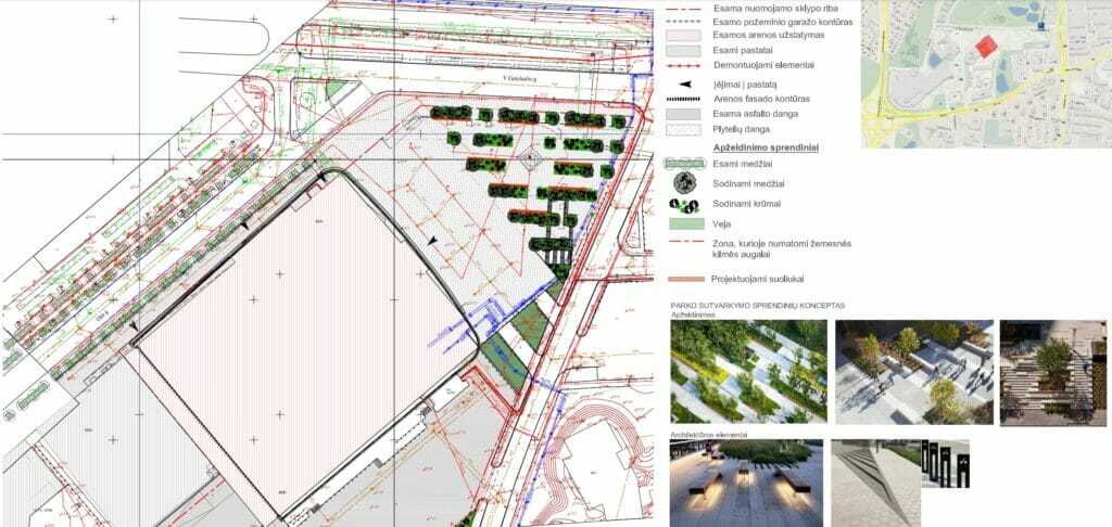 Avia Solutions Group arenos rekonstrukcija (Ozo g. 14) - Spordikeskus - visuaalne