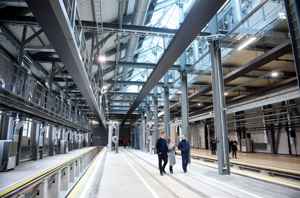 5. tramvaju depo pārbūve (Brīvības iela 191) - Kitas susisiekimo objektas - statybų nuotraukos