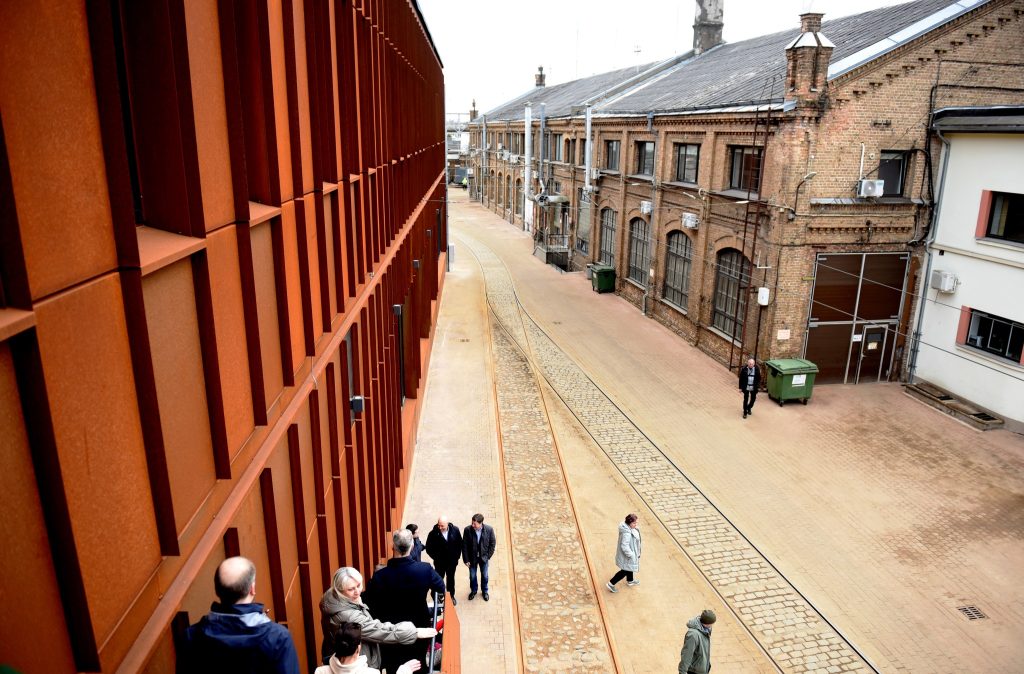 5. tramvaju depo pārbūve (Brīvības iela 191) - Kitas susisiekimo objektas - statybų nuotraukos