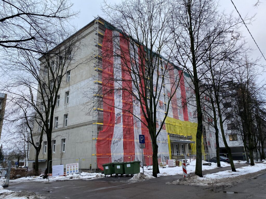 Tomsona iela 3/5 (Tomsona iela 3/5) - Higher education - construction photos